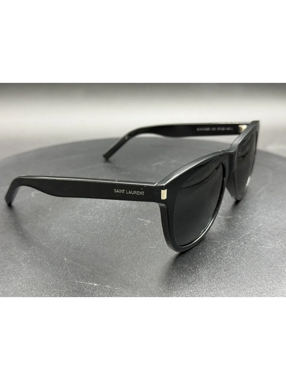 Saint Laurent Black Square Frame Sunglasses